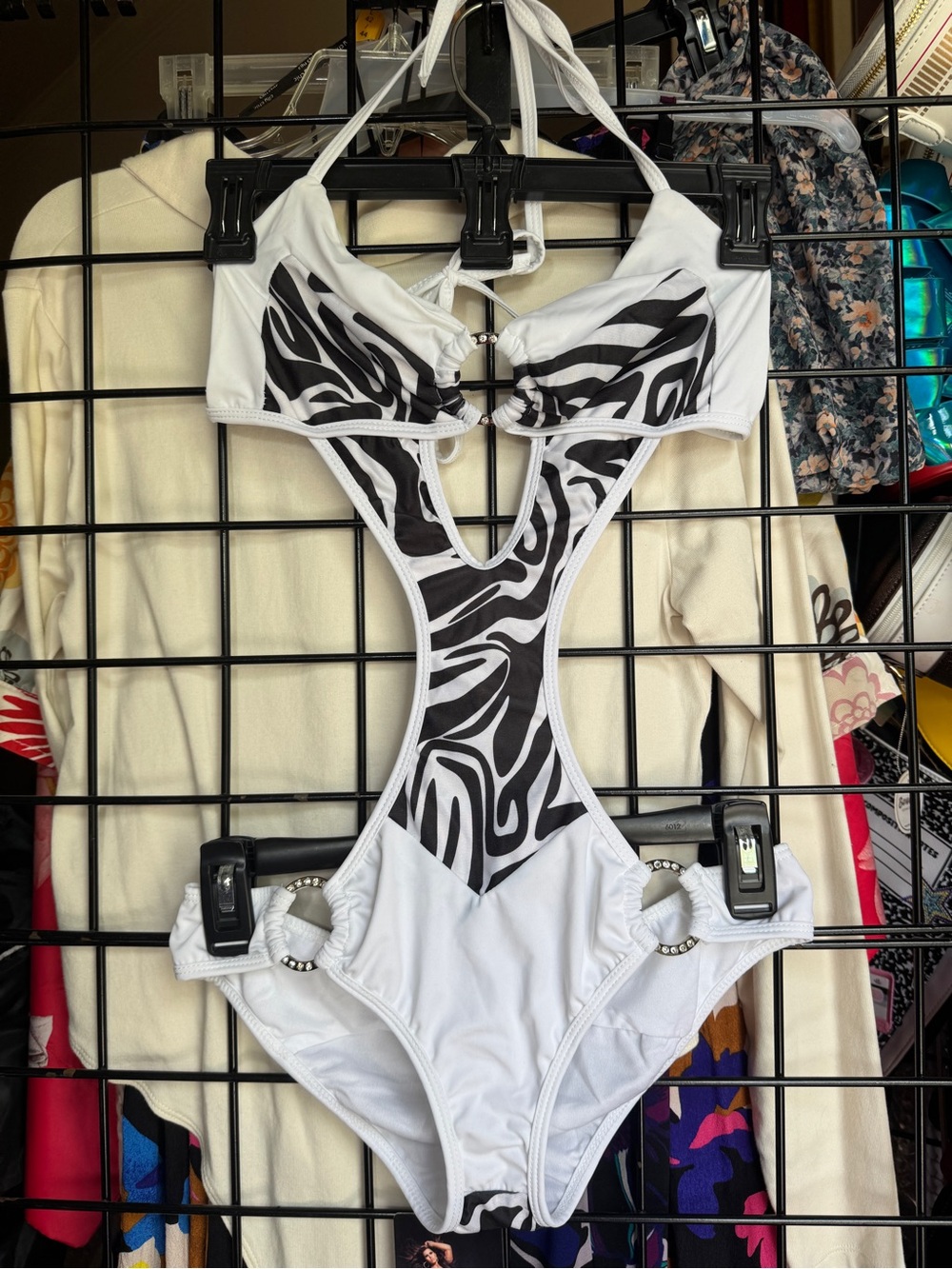 NWT Zebra One-Piece Dancewear